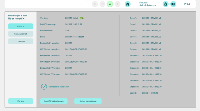 horstFX_Versionsscreen