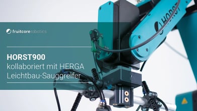 Digital Robot HORST in Kombination mit Herga Sauggreifer