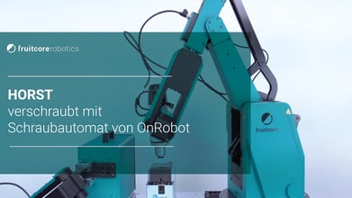 Digital Robot HORST verschraubt Schraubautomat von OnRobot