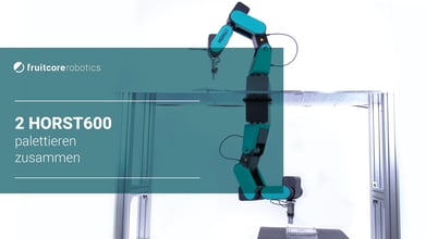 Digital Robot HORST600 kann aus allen Richtungen arbeiten