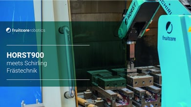 Digital Robot HORST900 mit Fräsmaschine bei Schirling Frästechnik