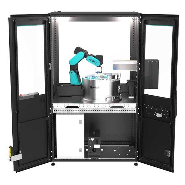 A HORST600 robot is used in an automation solution Separation 