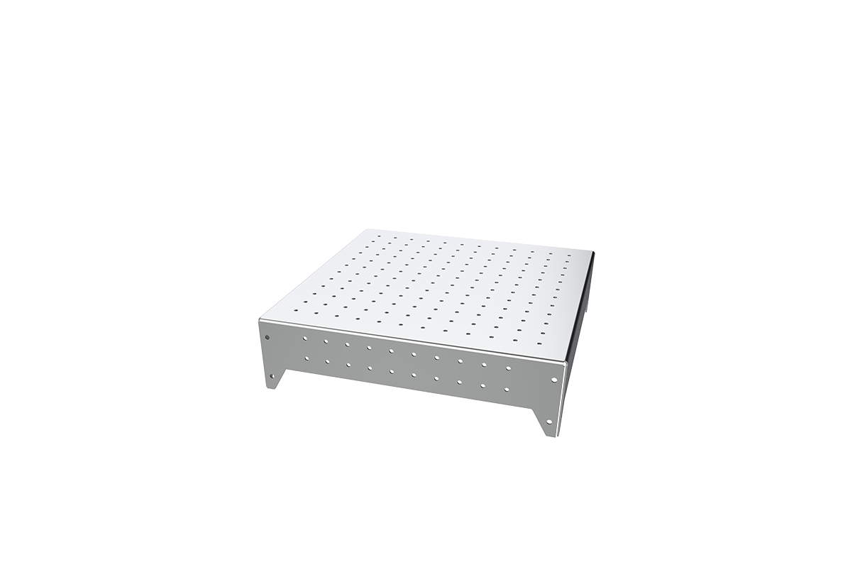 Flat tray holder