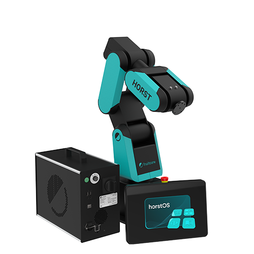 Shows a image of the robot HORST600