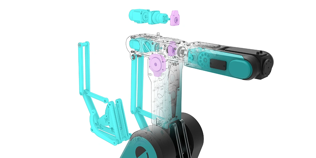 Drives for industrial robots: It's also possible without expensive gears