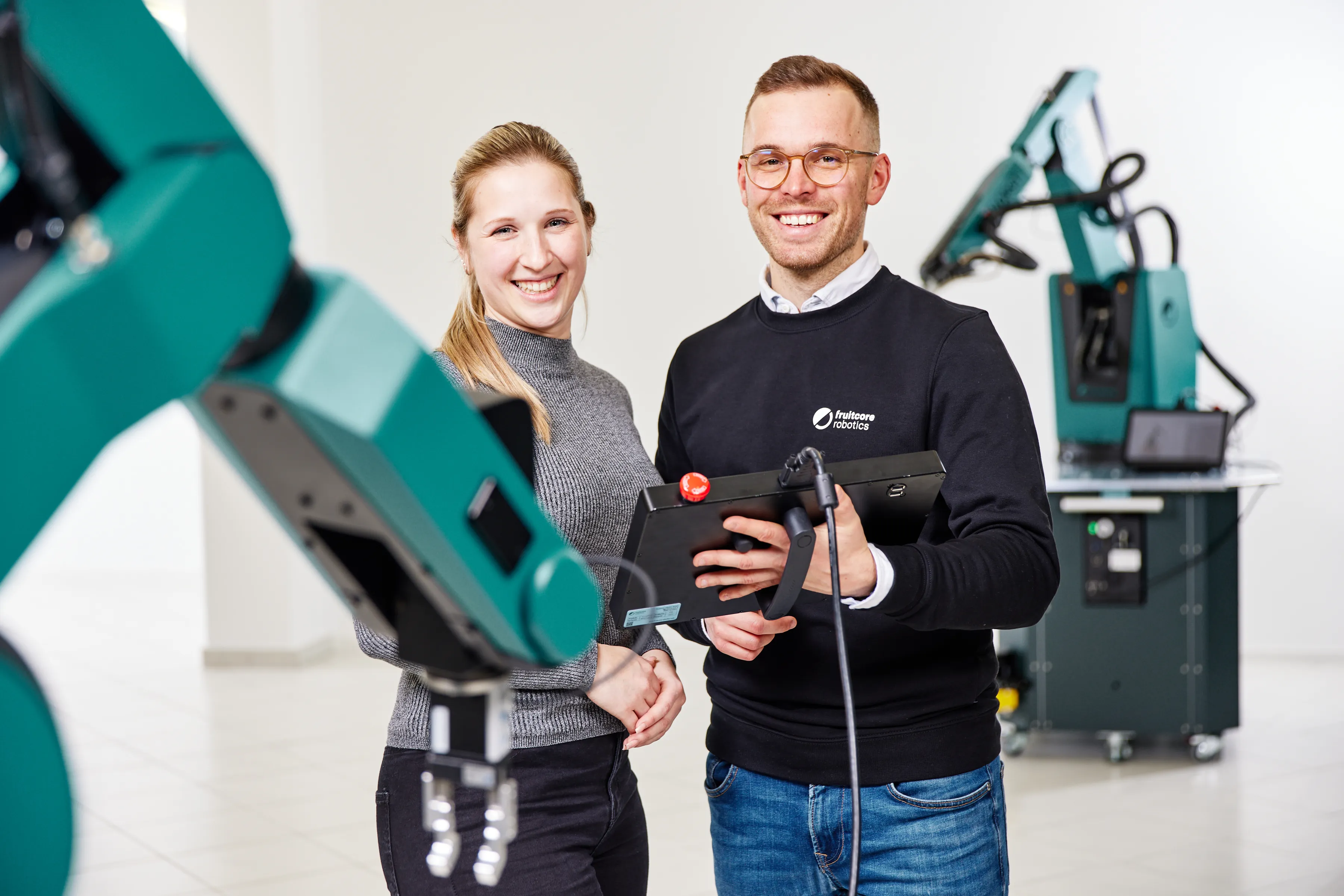 In welchen Bereichen wollen Menschen mit Industrierobotern arbeiten?