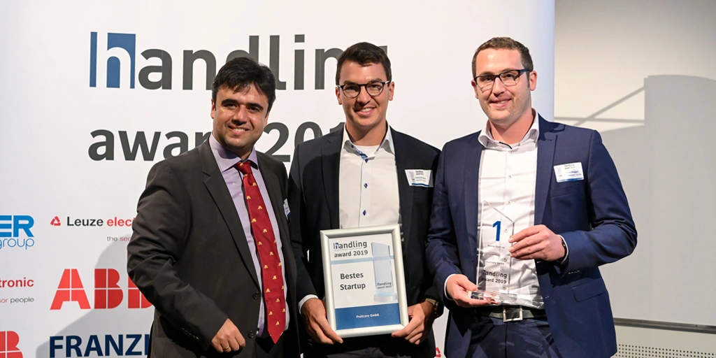 Auszeichnung für Innovation: Handling Award für fruitcore robotics