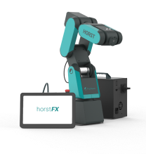 Shows a image of the robot HORST600